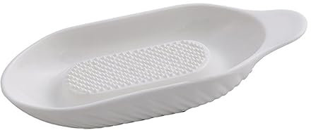 Molinillo De Barro Rallador De Cebolla Ajo Trituradores De Patatas Plato Rallador De Porcelana Plato Rallador De Ceramica Machucador Bebé Carne Molida Cerámica Alimento