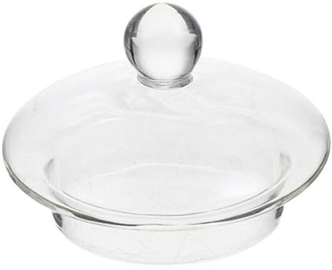 Luxshiny Clear Teapot Lid Replacement Heat-Resistant Tea Pot Lid Accessory for Teapot Glass Kettle Easy to Use Cover for Home Party and Camping