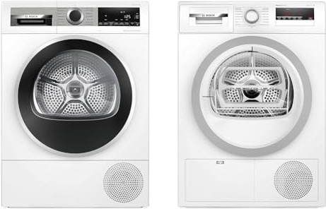 Bosch Wärmepumpentrockner für 8 kg Wäsche, Serie 6, A+++ & Wärmepumpentrockner für 8 kg Wäsche, Serie 4, A++