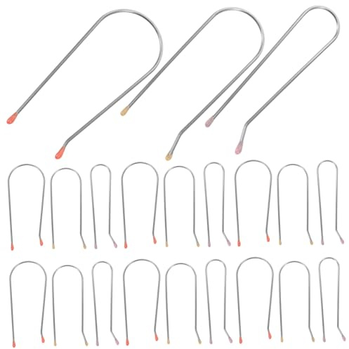 BELLIFFY Lot de Pinces de Rechange pour Rouleaux Chauffants Faciles à Utiliser pour Le Coiffage