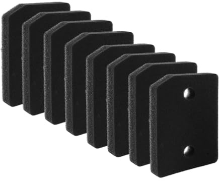 Nispira 9164761 Plinth Filter Replacement Compatible With Miele T1 Heat Pump Tumble Dryers TMB540WP TKS850WP TKG840WP TKS650WP TKB150WP TKG450WP TCJ680WP TCE520WP, 8 Packs