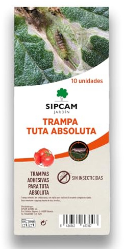 Nexum Market Trampas Tuta Absoluta (10 Unidades) para Tomates, Pimientos, Berenjenas y Otros Cultivos de Huerto Muy EFECTIVAS | Sin Insecticidas, Sin Químicos y Ecológicas | Trampas Cromáticas