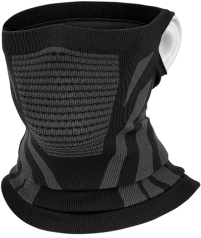 KEQAR Écharpe antivent multifonctionnelle pour l'hiver, masque pour vélo – demi-cagoule, design respirant, pour vélo, moto, course, ski, hommes & femmes