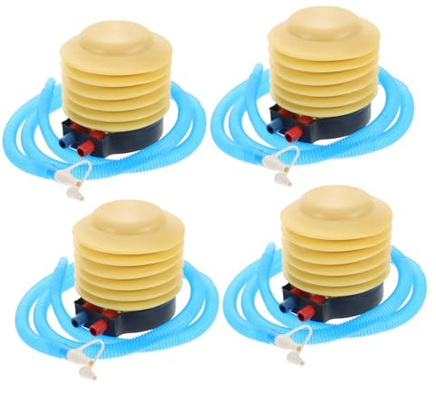 DECOMELODY 4 Pompa Gonfiabile Pompa Piede Portatile per Piscina e Palloni Flessibile Lungo Facile Usare per Adulti