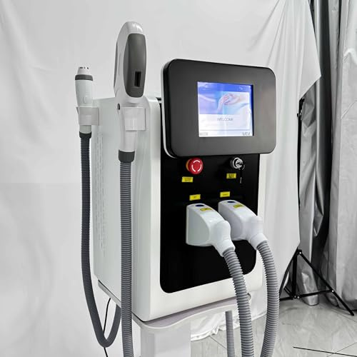 3 i 1 OPT Laser hårborttagning enhet E-ljus IPL Nd Yag hårborttagning Pigment tatuering borttagning maskin Picosecond hudregeneration