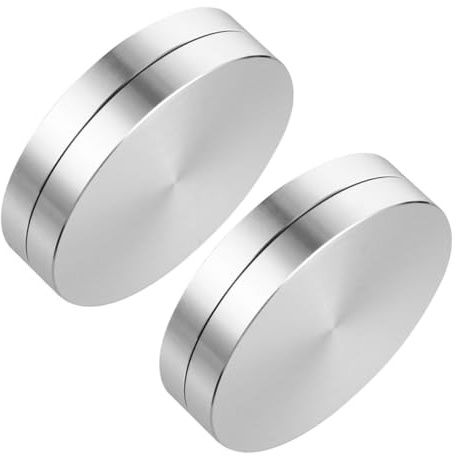BESPORTBLE Tortenständer und Glastische Installieren Lebensmittelpräsentation 2 Stück Drehbare aus Aluminiumlegierung Multifunktional