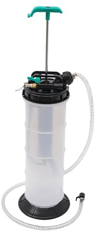 Pompe d'aspiration de liquide, 7,5 l, pompe à vide de vidange d'huile, aspirateur pneumatique manuel avec réservoir transparent, 4 tuyaux pour voiture, moto, bateau, agriculture, vidange précise de