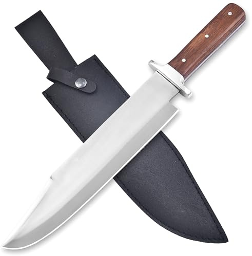 Handmade Edelstahl Full Tang JAGDMesser Camping Scheide handgeschmiedetl MAQ3106
