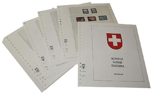 Lindner-T Addendum Feuilles pré-imprimées Suisse Petite feuille Année 2025
