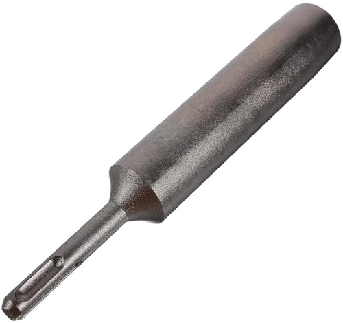 LALADEFIEE Ground Rod Driver Bit Plus 25mm Diameter Rotary Hammer Drill Attachment Heavy Duty Grounding Rod Hammer Drill Adapter for Electrical Grounding Tasks