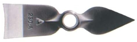 1 PZ ZAPPA CUORE OCCHIO TONDO 230B BELLOTA ACCIAIO FORGIATO GR 525 MM 110X130 SM.MM 32
