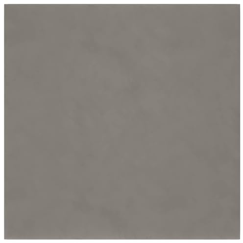 Yisssmeng Wandkopfteil 12 Stück Hellgrau Samt Polsterpaneele 30x30cm Wandkissen für Schlafzimmer Modernes Design Polsterboard für Doppelbett und Einzelbett Wandmontage
