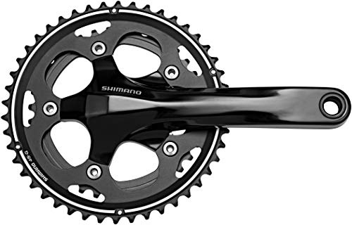 SHIMANO Cyclocross FC-CX50 2x10-fach Kurbelgarnitur, Black, 175 mm