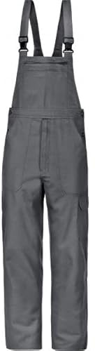Wellwork Cargo-Arbeitslatzhose Latzhose Basic Baumwolle 250g/m² kornblau