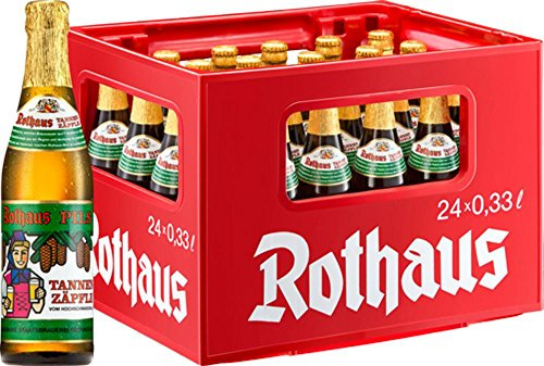 Rothaus Tannenzäpfle (24 x 0,33 l), inkl. 3,42 € Pfand,  MEHRWEG