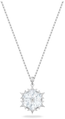 Swarovski Pendente Magic, Bianco, Placcatura Rodio