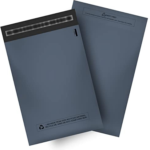 DVIVA 200 st portopåsar, postpåsar 25 cm x 35 cm | Paketväskor för postkläder | Medelstora portoväskor för paket, medelstora poly postväskor | Förpackningspåsar, postpåsar, fraktväskor