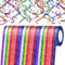 54 Pièces Serpentins Anniversaire, 5mm x 10m Serpentins Scintillants en 9 Couleurs, Serpentin Décoration pour d'anniversaire, Mariage, Fête, Ruban Cadeau et Diverses Occasions