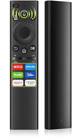 New Replaced Voice Remote for Samsung TV Remote, Upgraded Replacement for Samsung Remote Control for Smart TV, for Frame Tv Remotes with Voice Function, 6 Shortcut Buttons