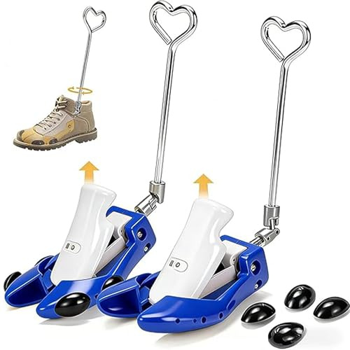 Allarga Scarpe Per Uomini E Donne, Coppia Di Allarga Stivali, Estensore Regolabile In Larghezza E Altezza Per Collo Piede, Scarpe Allargate Per Piedi Larghi E Spessi, Allarga Scarpe Per Stivali blue