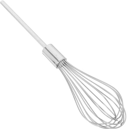 LOORGVEL Accesorio para Batidora de Mano de Acero Inoxidable Varilla Alargada y Resistente para Repuesto en Cocina Doméstica y Profesional
