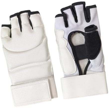 our fave 2 guanti da boxe a mezze dita, guanti da combattimento, kickboxing, sparring, allenamento, boxe, per donne, uomini, bambini, taekwondo, sparring