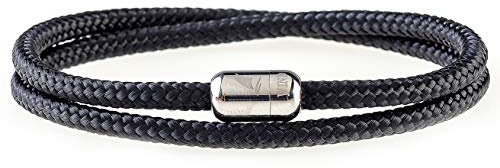 Wind Passion – paracord armband för män – armband för kvinnor – reparmband sträng med magnetiskt lås – handledsarmband – handgjorda surfarmagnetiska armband – robust och vattentätt, Medium (Wrist