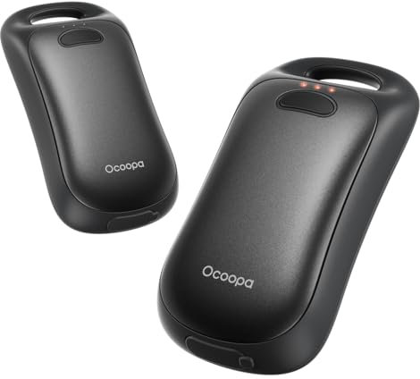 OCOOPA Magnetische Handwärmer wiederaufladbar, 2er-Pack, IP45 wasserfest