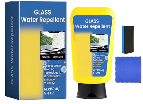 Ranley Pulitore Vetri Auto | Lavavetri Durevole con Spugna - Rimuovitore Macchie d'Acqua per Parabrezza Auto - Per Camion Sedan Pickup Veicoli SUV Moto Barca Porte Della Doccia