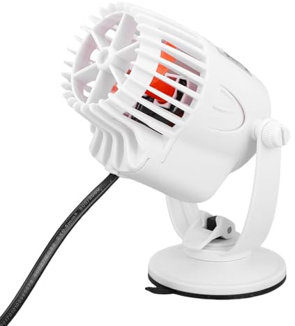 RASTKY Bomba Sumergible de Poco Ruido para Hacer Ondas de Acuario, Durabilidad de Alto Grado para Pecera, Material Plástico (Enchufe de la UE 250V)