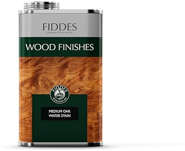 Fiddes Water Stain Medium Oak, 1 Litre