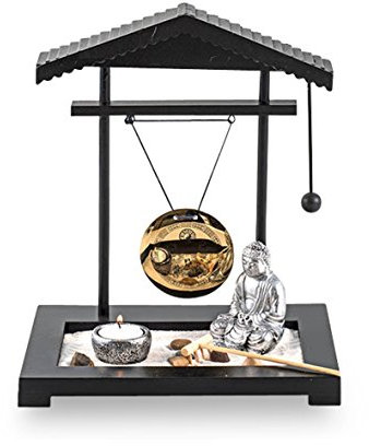 Pajoma Zen garden with Buddha figure, plastic, height 30 cm 58287