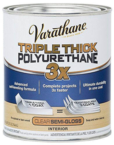 Varathane Triple Thick Polyurethane Semi-Gloss Wood Finish