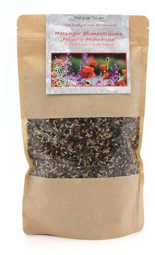 Saatgut-Manufaktur F4-500g Mohnwiesenmischung (500 g) (Blumenwiese)