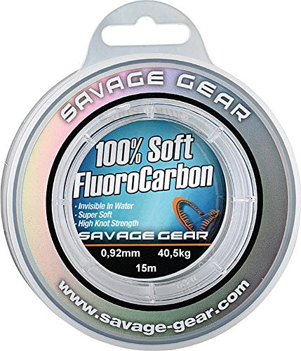 Savage Gear Fluorocarbon Vorfachschn. Angeln - 100% Soft 50m