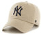 '47 New York Yankees MLB Clean Up Beige Adjustable Cap - One-Size