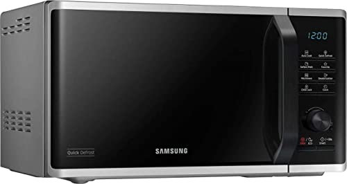 Samsung MS23K3515AS/EN micro-onde Comptoir - Micro-ondes (Comptoir, Micro-ondes uniquement, 23 L, 800 W, Boutons, Rotatif, Argent)