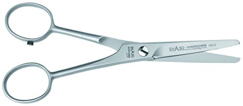 EHASO Premium Pfotenschere 14,5 cm gerade für Hunde | Schere, Klein und Präzise | Pfotenschere in Spitzenqualität und verschiedenen Größen | Für alle Hunderassen geeignet
