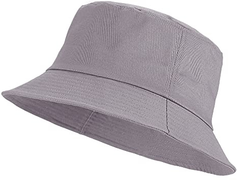 Umeepar Unisex 100% Cotton Packable Bucket Hat Sun Hat Fisherman Cap for Men Women