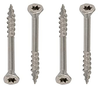 Youngran Sechskantschraube Torx Slot 316 Edelstahl-Trockenmauer-Schrauben Deckschrauben Holz-Hardware-Montagezubehör Leisurely (Length : 75mm)