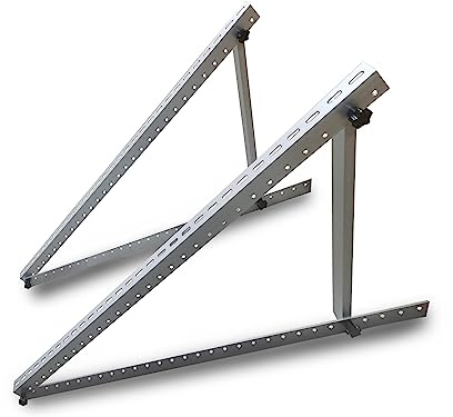 ESTEXO Halterung Aufständerung für Solarpanel Photovoltaik PV Solarmodul Flachdach 104 cm