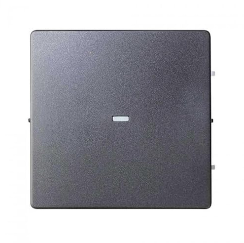 Simon 82 Concept | Tecla individual con visor titanio SIMON 8201111-096
