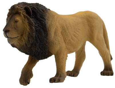 Bullyland 63718 - Spielfigur Löwe stehend, ca. 12,2 cm groß, detailgetreu, PVC-frei, als kleines Geschenk für Kinder ab 3 Jahren