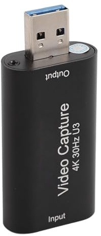 4K-Videoaufnahmekarte HDMI zu USB 3.0 4K 30 Hz 1080P 60 Hz Game Capture-Karte für Gaming-Live-Streaming, für für Android für OS X