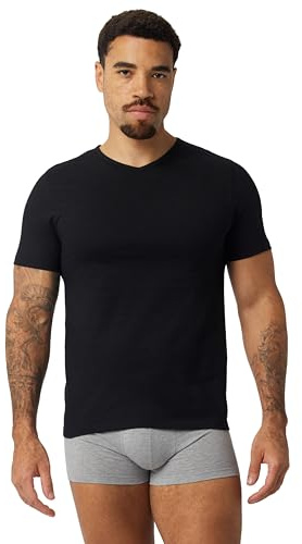 Boss Maglietta da Uomo, Nero 001, XL