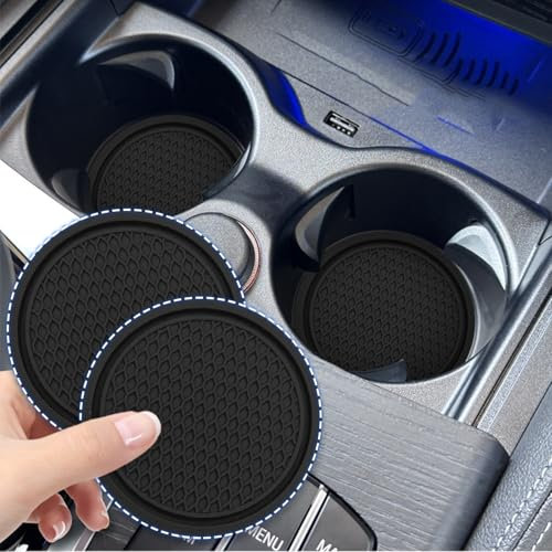 WEDSLK 2 Piezas Inserto para Portavasos de Coche para BMW E89 E90 E91 E92 E93 F30 M3 I8 Z4, Posavasos para Portavasos, Posavasos para Taza de Coche, Accesorios Coche