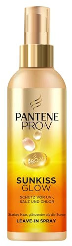 Pantene Pro-V Sunkiss Glow Haarspray 200ml, Schützt vor UVA, UVB, Salz und Chlor, Leichtes, Nährendes und Entwirrendes Spray für Starkes und Glänzendes Haar