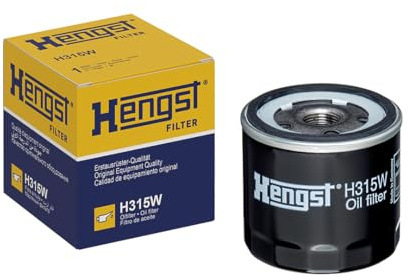 HENGST - Ölfilter H315W - Öl-Anschraubfilter für KFZ | Hochwertiger Motorölfilter für KFZ mit Otto- oder Dieselmotor - Robuster Ölfilter mit hoher Schmutzaufnahmefähigkeit