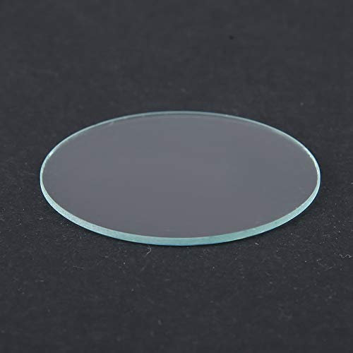 Uhr Glas, 5 STÜCKE Runde 37/38/39 MM Flache Uhr Kristalllinse Glas Ersatzteile Werkzeug(39 mm)
