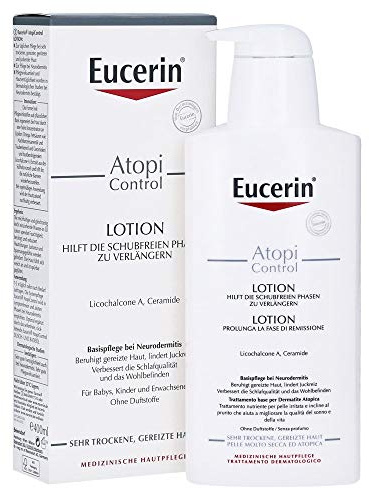 Eucerin AtopiControl Lotion, 400ml, 3er Pack (3 x 400ml)